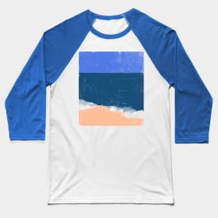 peach fuzz beach Baseball T-Shirt